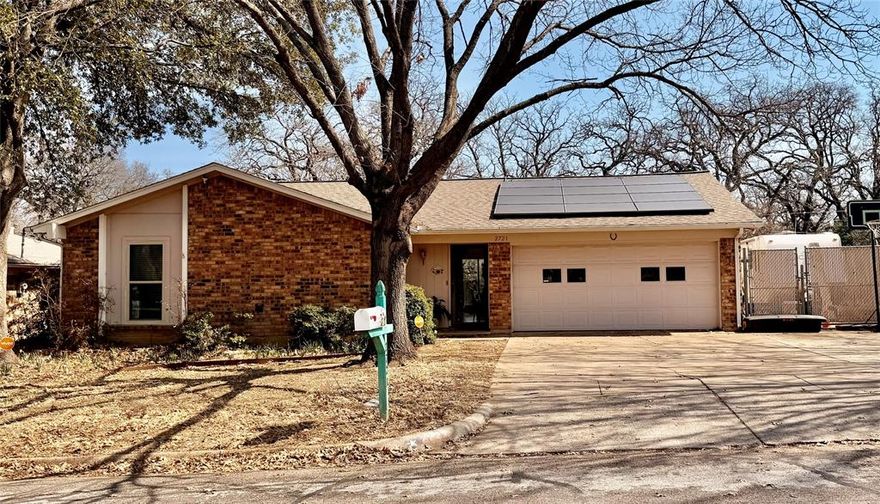 Welcome to this beautifully maintained 3 Bedroom, 2 Bathroom home offering the perfect blend of comfort, style, and functionality. The thoughtfully designed layout is an inviting atmosphere.

The spacious living room, highlighted by a cozy fireplace, serves as the heart of the home ideal for gathering with family and friends. The primary suite provides a private retreat with its own ensuite bathroom. Two additional well-sized bedrooms with generous closet space offer flexibility for guests, family members, or a dedicated office space. Enjoy having a second full bathroom with new walk in shower.

The expansive fenced backyard is ready for outdoor enjoyment whether entertaining, gardening, or simply relaxing in your own private setting. A large RV or Boat parking pad is an added bonus, offering convenience for recreational vehicles and extra storage needs.

This home delivers space, comfort, and versatility...ready for you to move in and enjoy!