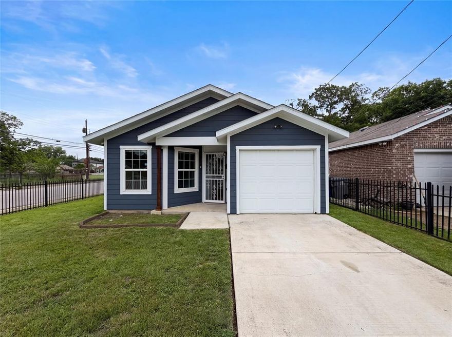 Don't miss 1739 McBroom St, recently updated with fresh interior paint and a partial flooring replacement, setting a refreshed tone throughout. The kitchen includes a practical island and all stainless steel appliances. A functional covered patio connects to a fully fenced in backyard. This home blends practical updates with easy outdoor enjoyment. Home comes with a 100-Day Home Warranty and a 7-Day Home Test Drive to move in 7 days early for free