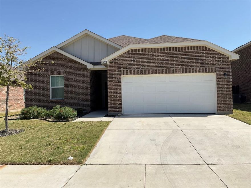 Immaculately maintained 3-bedroom, 2-bath home built in 2021 located in the desirable community of Haslet. This move-in ready property shows like new and has been meticulously cared for throughout, including major systems such as the HVAC, heating unit, water heater, and air vents are even clean. The water heater is equipped with a flue damper, an energy-efficient feature designed to help reduce heat loss, improve performance, and support lower utility costs. The heart of the home is the stunning open kitchen, featuring a large granite island, recessed lighting, and a refrigerator that stays — making this space as functional as it is stylish. Whether you're hosting friends, meal prepping, or just enjoying your morning coffee, this kitchen is ready for it all.

The private primary suite offers a relaxing retreat with a spacious walk-in closet and a walk-in shower.

And wait until you step outside... 
The large backyard is a total standout, with a beautifully kept lawn and a covered patio that’s perfect for grilling, entertaining, or simply unwinding after a long day.

The neighborhood? Absolutely adorable. Well-maintained and full of charm, you’ll love the walking trails winding through ponds and streams, where neighbors enjoy evening strolls and families can often be found fishing and making memories. Plus, there’s a splash pad and community park that make this area feel like home the moment you arrive.