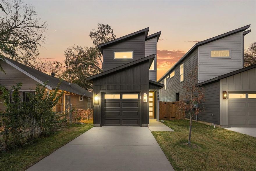 GET A FREE 1-0 RATE BUY DOWN WITH PREFERRED LENDER. Beautiful new construction home in Dallas featuring 3 bedrooms, 2.5 baths, and a modern open-concept layout. This thoughtfully designed property offers a spacious living area with abundant natural light, durable luxury vinyl plank flooring, and clean contemporary finishes throughout. The kitchen includes quartz countertops, stainless steel appliances, soft-close cabinetry, and a large island with bar seating—perfect for cooking and entertaining. The primary suite features a generously sized bedroom, walk-in closet, and an ensuite bathroom with dual sinks and a sleek walk-in shower. Two secondary bedrooms share a well-appointed full bath, and the additional half bath provides convenience for guests. Energy-efficient windows, spray foam insulation, and smart-home features add comfort and savings. Exterior highlights include an attached garage, covered entry, and a low-maintenance yard. Located near major Dallas thoroughfares, shopping, restaurants, and new development, this home offers modern style and everyday convenience in a fast-growing area.