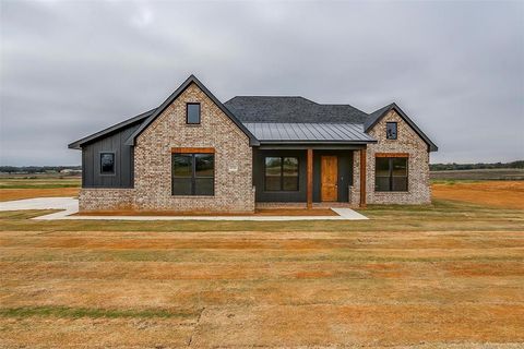 A home in Cleburne