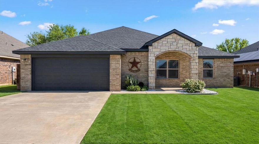 Welcome home to this charming 3-bedroom, 2-bathroom gem nestled in the sought-after Parkview Place subdivision in Tolar, TX! Built in 2015 and offering 1,542 square feet of thoughtfully designed single-story living, this traditional-style home blends comfort, style, and functionality.

Step inside to an open floorplan where the spacious living room flows seamlessly into the eat-in kitchen — perfect for entertaining. The kitchen is a true standout, featuring a center island, rich custom cabinetry, granite countertops, stainless steel appliances, and decorative lighting. Luxury vinyl plank flooring runs throughout the main living areas, adding warmth and easy maintenance.

The primary suite offers a peaceful retreat with a ceiling fan, custom closet system, and a private ensuite bath complete with double vanity, soaking tub, and separate shower. Two additional bedrooms provide great space and flexibility.

Outside, enjoy your own private backyard oasis! The fully fenced yard features an above-ground pool, a large trampoline, patio area, and backs to a greenbelt — offering added privacy and open views. The attached 2-car garage and spacious driveway provide ample parking.


Don't miss this one — schedule your showing today!