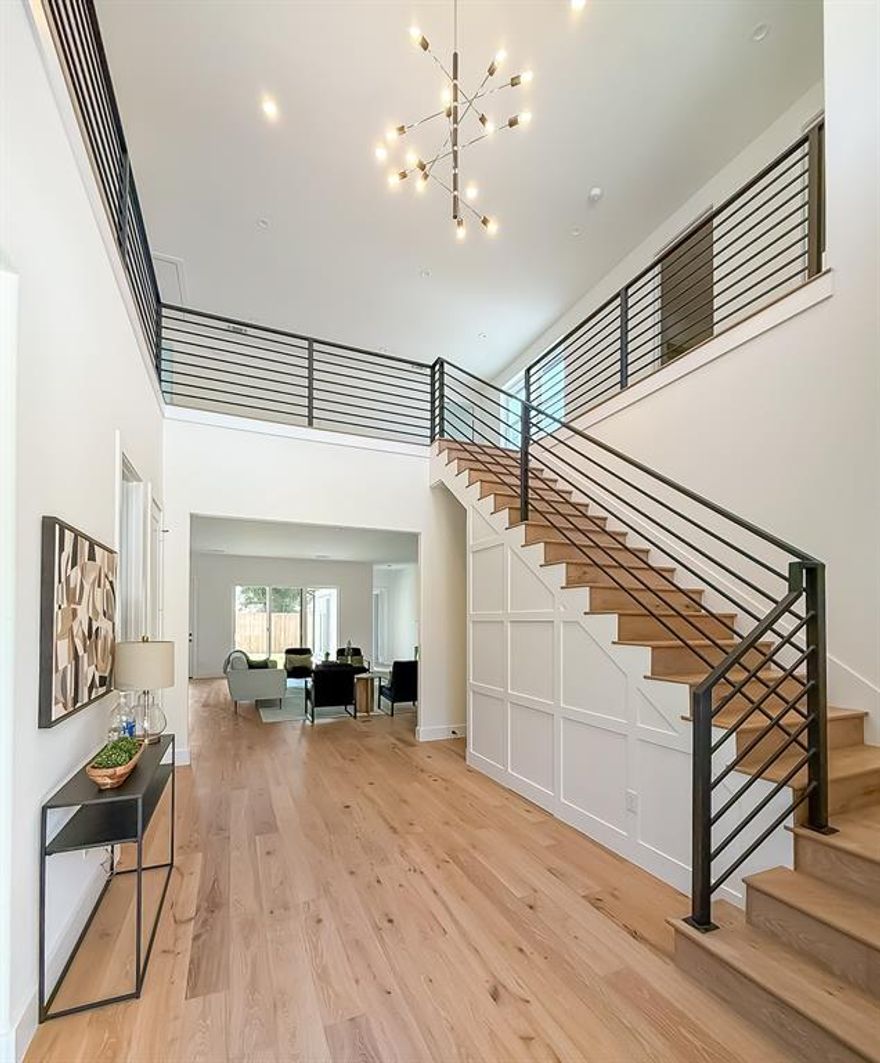 Brand-new luxury construction in Dallas! This stunning custom home offers approx. 4,375 sq. ft. of elegant living space on a 9,200 sq. ft. lot, perfectly designed for both entertaining and everyday comfort. Featuring 5 spacious bedrooms and 5 bathrooms, the first-floor primary suite provides a private retreat with a spa-inspired bath, oversized shower, soaking tub, and custom walk-in closet.

An expansive open-concept living area with soaring ceilings and designer lighting highlights every detail. At the heart of the home, the chef’s kitchen impresses with professional-grade appliances, quartz countertops, a generous island, custom cabinetry, butler’s pantry, and walk-in pantry. A light-filled home office offers versatility for work or study.

Enjoy beautifully landscaped grounds, covered porches, and patios that create seamless indoor-outdoor living—ideal for alfresco dining and gatherings. A two-car garage with extended driveway and storage completes this exceptional property. Conveniently located near premier shopping, dining, private schools, and with quick access to major highways and Downtown Dallas, this home blends modern elegance with timeless appeal.