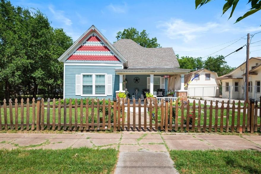 MOVE IN READY!! Welcome to 809 SW 5th Avenue in Mineral Wells, Tx. EFFECTIVE YEAR BUILT 2024! This early 1900s Victorian has been fully reconstructed from the studs up, featuring all new electrical, plumbing, HVAC, and roof! This 2-bedroom, 2.5-bathroom, home offers 1,358 square feet of living space that also includes an office space that could be utilized as an extra bedroom if needed. This functional floor plan features a spacious living area, a practical kitchen with ample cabinetry, beautiful countertops, and comfortable bedrooms designed for everyday living. The primary suite includes its own private full bath, while two additional bathrooms provide convenience for family and guests. The exterior offers a generous backyard with space for outdoor activities, gardening, grilling, or simply relaxing on the front porch enjoying the evening. Located in a quiet neighborhood with close access to schools, shopping, dining, and downtown Mineral Wells, this property combines comfort and accessibility. All furniture seen in photos will be removed prior to tenant moving in. All utilities are run through the city and are not included in monthly rent. All kitchen appliances, washer and dryer will be included in the property. ACCEPTING HOUSING VOUCHER. PLEASE TEXT FOR QUICKER RESPONSE.