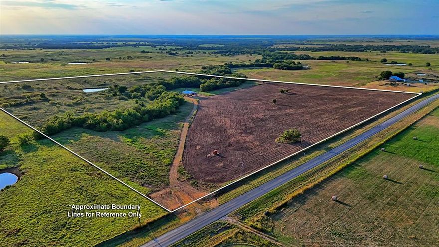 41 acres of country acreage just 1 mile north of Beautiful Nocona Texas! This property has approximately 1200 feet of frontage along Farm to Market 103 and is just a short drive to Lake Nocona. Located on this property is a 45x50 shed with 15 foot sidewalls, concrete floor, and RV hookup. Next to the shed is a septic system and propane tank for the RV hookup.  There is a wet weather creek that traverses this property from south to north and is lined with large mature trees including elms and post oaks plus there are multiple build sites for your forever home! Close enough to town for convenience but has that country feel.