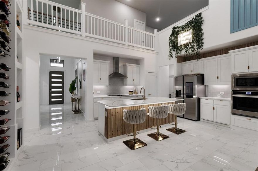 Step into this 5-bedroom, 4.5-bathroom home located in Buffalo Ridge community. Built in 2022 and featuring over $75,000 in upgrades, this home offers 3,753 sq ft of thoughtfully designed living space. The open-concept floor plan showcases a gourmet kitchen with a large island, premium appliances, and seamless flow into the two-story family room and dining area. The first floor includes a private home office and a luxurious primary suite with a bow window sitting area and spa-like bath. Upstairs you’ll find spacious secondary bedrooms along with both a family room and media room, perfect for entertaining. Enjoy the neighborhood amenities including walking trails and a playground, all within Waxahachie ISD and close to local conveniences. With its modern design, versatile layout, and prime location, this home is move-in ready!