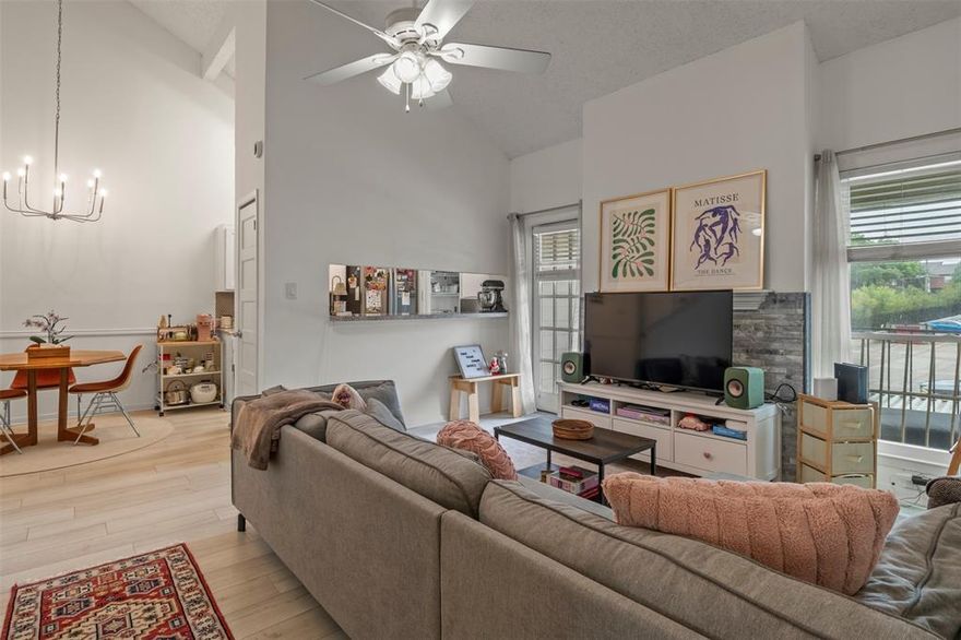 Discover this unique condo just minutes from Addison, offering easy access to top shopping, dining, and nightlife. Featuring two primary bedrooms, this versatile layout is ideal for privacy, roommates, or guests.

The home offers two separate exterior entrances: one leads to a private third-floor primary suite, while the other opens to the main living area with an additional primary bedroom on the second level—perfect for flexible living arrangements.

Recent updates provide peace of mind, including:

AC replaced in July 2021
Living room and upstairs bedroom windows (double-hung) replaced in July 2024
Laundry room and downstairs bedroom windows replaced in September 2025
Outside breaker box replaced in November 2023

With its functional layout, modern updates, and prime location, this condo is a fantastic opportunity you won’t want to miss.
