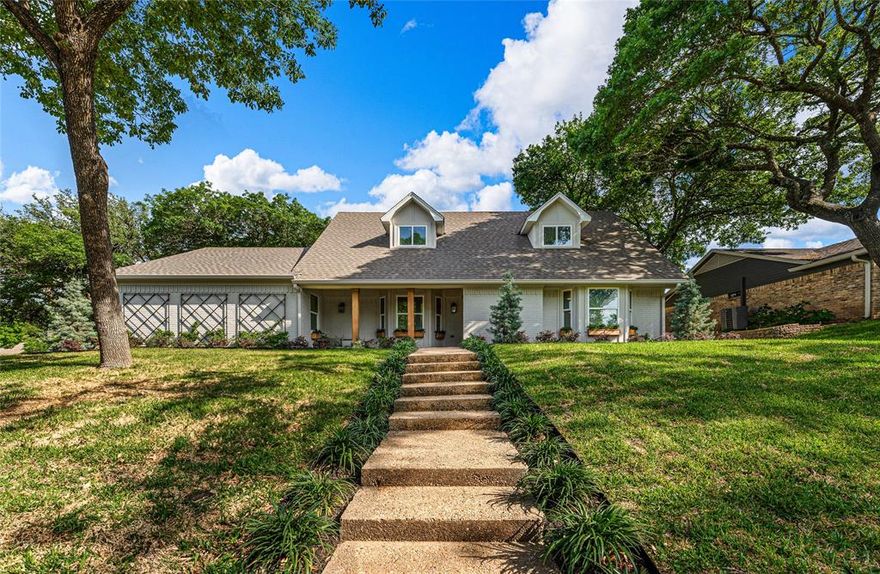 We're delighted to share completion pictures of this distinctive Woodway area home brought to you by The McLeod Company (design firm) and Texas Contracting Solutions, LLC (building firm).  ~~  Located right in the heart of Woodway and ultra-convenient to nearly everything, you simply can't ask for a better location!  Perched on a hill at the top of the street's horseshoe, this three or four bedroom (the fourth bedroom makes for a superb office), two bathroom (plus a downstairs powder room) home boasts GIANT rooms, and a really neat floor plan spread across 2,575 square feet. 
With an ENORMOUS primary suite downstairs, which features a large walk-in closet (uncommon for homes of this era or in this neighborhood), a patio door to the backyard, and even a sitting area (eek!); you'll be hard pressed to find anything for sale on the market with bedrooms this large, even for twice the price!  ~~  Rounding out the impressive layout, the large, central living room gives way to a super spacious, open kitchen complete with island, large pantry (see the theme here?), ample cabinetry space, and the perfect blend of openness, but still with a bit of wall space to hide messy kitchens.  ~~  Outside, a lovely pool area, full size playhouse, and ample yard are well situated on the tree shaded, .3181 acre lot.  The pool, a bit of a question mark for the design and contracting firms, was left as is, but buyers will benefit from an all new liner and equipment OR work with the owners to build an entirely new pool (at additional cost) to complete the home and backyard of your dreams!  ~~  You simply can't get a better, more attractive neighborhood than West Woodway Estates.  Here, residents benefit from attendance of the Midway Independent School District, you're just minutes from H-E-B, Starbucks, shopping, and even your favorite restaurants, and Poage Park is just a short walk away!  ~~  
Call or text immediately to secure this distinctive Woodway area gem!