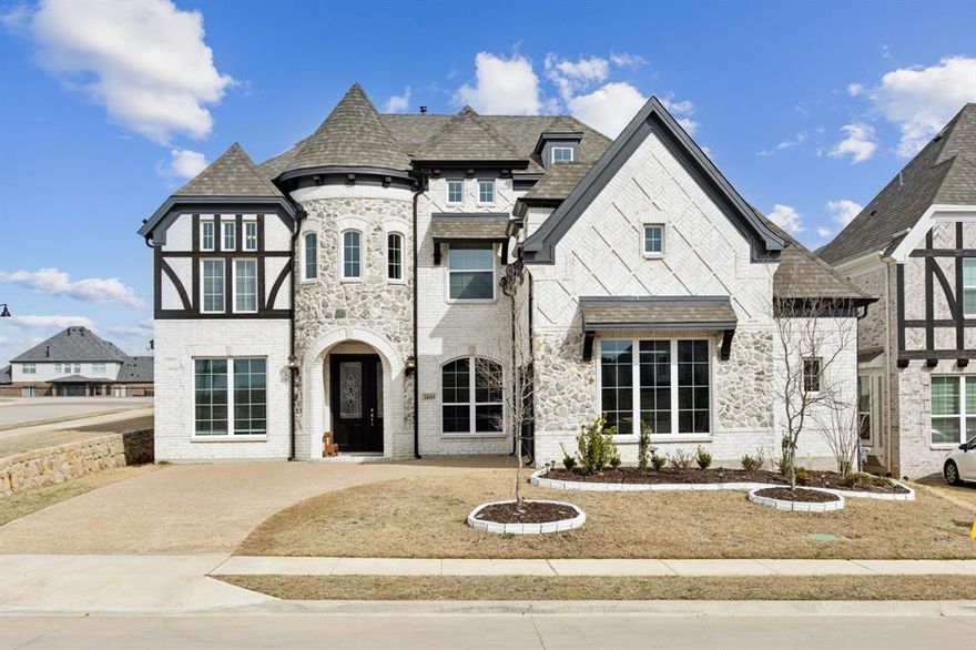 Discover the perfect blend of elegance and functionality in this spacious Grand Home, 6-bedroom, 5-bathroom home designed for modern living. TONS of upgrades throughout the house! the expansive primary suite is conveniently located on the main floor and offers private patio access for serene mornings or quiet evenings. Upstairs, a generous junior suite with an attached bath provides additional comfort and privacy. Enjoy endless possibilities with a large game room, dedicated media room, and a versatile children's retreat ideal for play, study, or relaxation. A quiet workspace designed for productivity, perfect for remote work or personal projects. The modern chef’s kitchen boasts premium upgrades and seamlessly connects to the open dining space, creating an inviting atmosphere for hosting and entertaining. Relax on two spacious patios, including a private one exclusive to the primary suite. An upstairs balcony adds yet another space to unwind. Oversized 2.5-Car Garage for ample parking and storage. Ceiling Fans in Every Bedroom and Living Area for year-round comfort. Prime Location! Just a 5-minute walk to top-rated high, middle, and elementary schools, making this home ideal for families. Impeccable Finishes: Luxury upgrades and high-end touches are found throughout the home. This exceptional property offers the perfect setting for family gatherings, entertaining guests, or simply enjoying everyday life in comfort and style. Almost $200k worth of upgrades!!Don’t miss your chance to experience this dream home—schedule a private tour today!