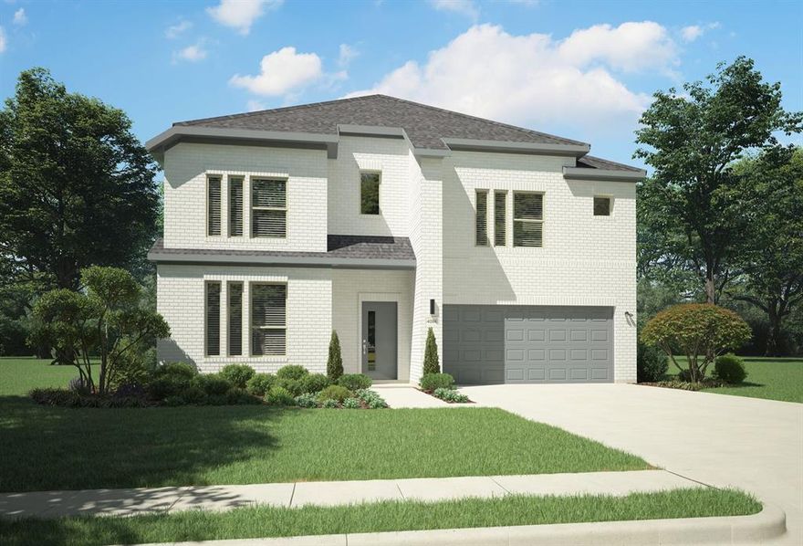 MLS# 21216709 - Built by Trophy Signature Homes - Ready Now! ~ The Winters plan is tailored to fulfill your requirements currently and for the long term. With five bedrooms, everyone enjoys their own space, accompanied by three bathrooms for added convenience. Impress your guests as you entertain at the central island in the kitchen, seamlessly flowing into the breakfast nook and family room. Meanwhile, guests can enjoy their own entertainment in the game room and media room. The primary suite boasts an outstanding walk-in closet for added luxury!