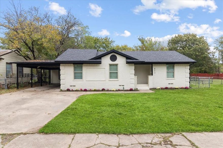 This stunning home features an open concept floorpan with 3 bedrooms, 2 full baths and a detached storage room that can be converted to a mother in law suite. This fully remodeled home has a new roof, new siding, new windows, new ceiling fans, new flooring, fresh interior and exterior paint, new tubs and sinks. Kitchen features new cabinets with marble countertops, new backsplash and new appliances - dishwasher, electric range and hood range. Other features include 1 carport and 2 parking space.

*Listing agent is home owner*