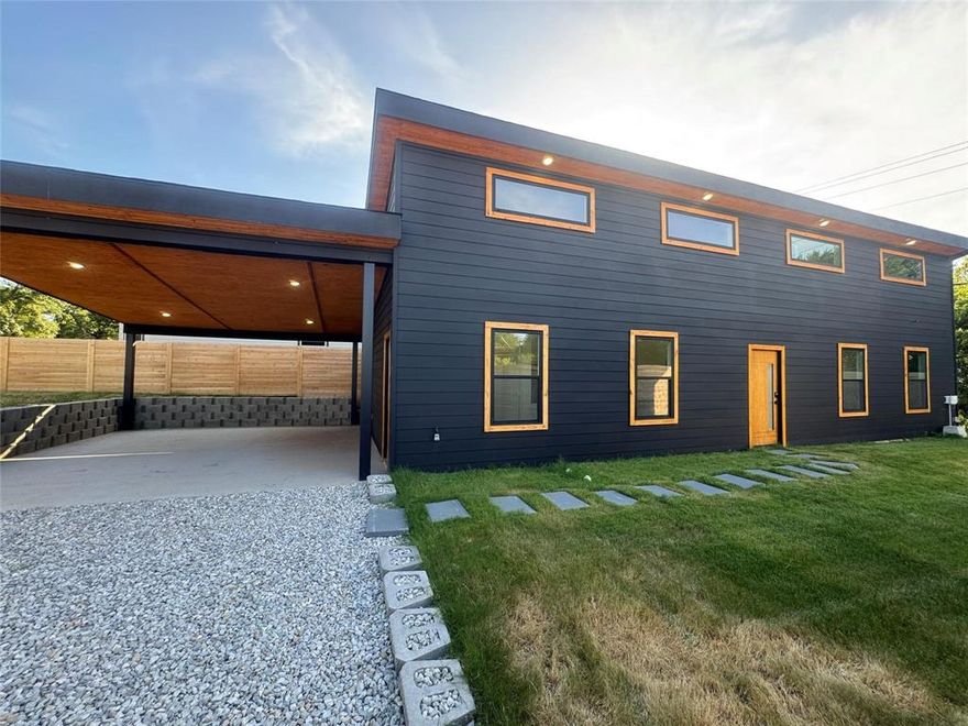 This beautiful new 3-bedroom home features soaring vaulted ceilings and a bright, open floor plan that’s perfect for both everyday living and entertaining. The spacious living area flows seamlessly into the kitchen and dining spaces, creating a warm and inviting atmosphere. Natural light pours in through large windows, highlighting the home’s airy design and modern touches. Whether you're hosting guests or enjoying a cozy night in, this home offers the perfect blend of comfort and contemporary charm. Convenience meets style with covered parking designed to protect your vehicle from the elements. Recessed lighting provides enhanced visibility and a clean, modern look—perfect for added safety and nighttime ease. This well-lit space offers both functionality and a polished finish to the home’s exterior. This property is a must see!