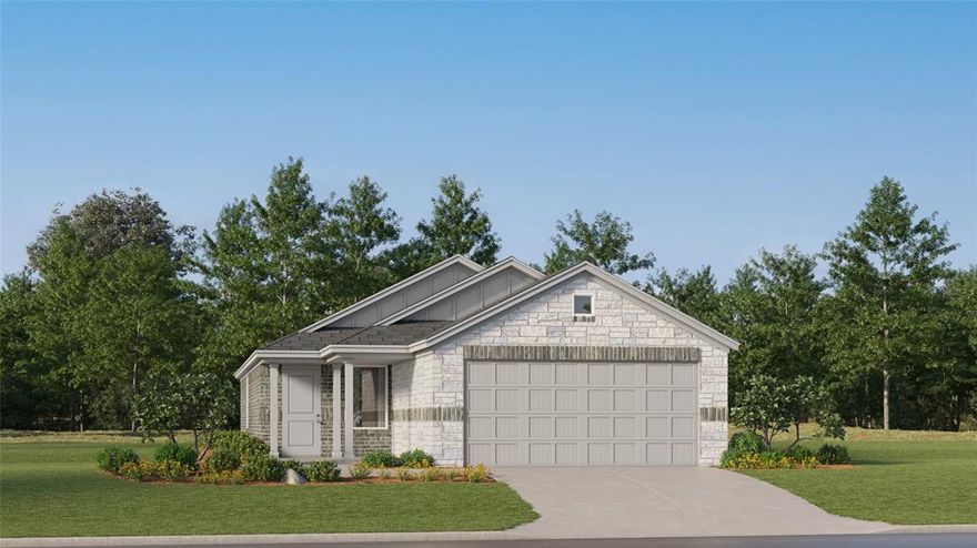 This single-level home showcases a spacious open floorplan shared between the kitchen, dining area and family room for easy entertaining, along with access to an outdoor space. An owner’s suite enjoys a private location in a rear corner of the home, complemented by an en-suite bathroom and walk-in closet. There are two secondary bedrooms at the front of the home, ideal for household members and overnight guests.      

Prices and features may vary and are subject to change. Photos are for illustrative purposes only.