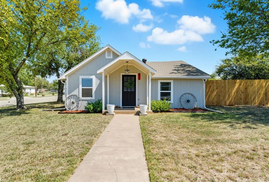 Back on Market at no fault of the seller or the home. Welcome to this impeccably maintained 3-bedroom, 1.5-bath cottage nestled on an oversized double lot. With its inviting drive-up and open-concept layout, this home offers both charm and function. The light-filled living and dining areas flow seamlessly into a flexible bonus room, ideal for work, play, or hobbies. The primary retreat features a walk-in closet, while two additional bedrooms provide comfort for family or guests. The oversized lot—mainly lush grass—creates endless possibilities for entertaining, gardening, or recreation, all enclosed by a newer privacy fence. Inside and out, the home’s thoughtful design, flexible floorplan, and pristine condition make it truly move-in ready. Whether you’re a first-time buyer, downsizing, rental, Airbnb or simply looking for a jewel box with space to grow, this property checks every box. Don’t miss your chance to own a home that blends charm, functionality, and value in one rare find.