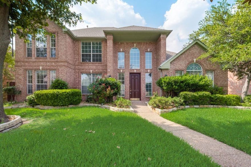 Wow!  Stunning home in Plano! 5 bed 4 bath 3 living area 2 car garage with use of community pool. Granite countertops in kitchen and master bath.  Lots of details and extras!  Crown molding, Arched windows, french doors, Large rooms. Enclosed sunroom,  fenced backyard. No pets. $200.00 lease coordination fee due at lease signing. All PMI North Texas tenants are enrolled in the Resident Benefits Package (RBP) for $35.00 per month which includes credit building to help boost your credit score with timely rent payments, $1M Identity Protection, HVAC air filter delivery, utility connection concierge service, our best-in-class resident rewards program, and much more!