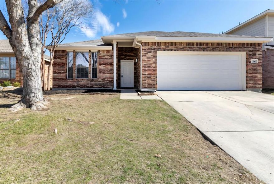 Welcome to 13240 Berrywood Trail, a beautifully updated and well-maintained one-story home in the desirable Harvest Ridge community of Fort Worth. Built in 2003, this home offers 2,009 sq. ft. of living space with 3 bedrooms, an office, 2 full bathrooms, and a 2-car garage. Situated on a well-sized lot with a fenced backyard, it blends comfort and convenience for everyday living.

Inside, an inviting open floor plan is perfect for both relaxation and entertaining. The spacious living room flows seamlessly into the dining area and kitchen, creating a functional gathering hub. The kitchen is newly upgraded with stainless steel appliances, quartz countertops, ample cabinetry, and plenty of counter space—ideal for meal preparation while staying connected to family and guests.

Recent upgrades add exceptional value, including brand-new flooring and paint, electric blackout shades in the primary bedroom, and fully remodeled bathrooms completed in 2025. Large windows fill the home with natural light, creating a bright and cheerful atmosphere.

The private primary suite is thoughtfully separated from the secondary bedrooms and features a walk-in closet and spa-like en suite bath. Secondary bedrooms share access to the second updated bathroom, offering comfort and convenience for family or guests.

The backyard is fully fenced and offers a welcoming retreat for pets, play, or quiet evenings, with a manageable size for low-maintenance living.

Harvest Ridge is a well-established neighborhood offering pools, parks, trails, and playgrounds. Its prime location provides easy access to shopping, dining, entertainment, and major roadways. Zoned to award-winning Keller ISD, this home is move-in ready and situated in one of Fort Worth’s most sought-after areas.

13240 Berrywood Trail combines modern upgrades, timeless comfort, and an unbeatable location—truly a home you won’t want to miss!