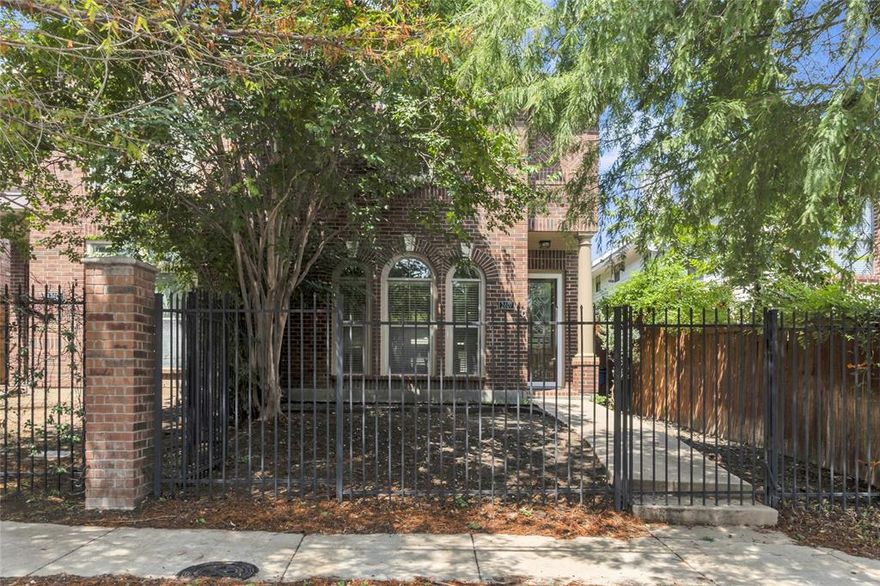 In the heart of Dallas, just moments from the vibrant Design District, Uptown, and West Village, this stunning home blends timeless elegance with modern convenience-WITH NO HOA fees! From the moment you step inside, you’re greeted by large formal spaces and sun-filled living areas that set the tone for both everyday comfort and stylish entertaining. Gorgeous real hardwood floors flow seamlessly into the gourmet kitchen, featuring quartz countertops, a spacious island, and a chef’s dream gas range—perfect for creating culinary masterpieces.

The main floor offers open living and dining spaces that invite gatherings of all sizes, while the perfectly sized backyard is ready for summer barbecues, a play area for kids and pets, or casual gatherings. Upstairs, discover a versatile third living area and flexible space ideal for a home office, media room, or children’s playroom—tailored to your lifestyle.

The expansive primary suite is a true retreat, with a spa-like ensuite bath boasting dual vanities, a soaking tub, walk-in shower, and not one but two oversized walk-in closets. Every detail has been thoughtfully designed to offer both style and function.

This home delivers the best of city living—sophisticated design, flexible spaces, and an unbeatable location close to Dallas’s finest dining, shopping, and entertainment.