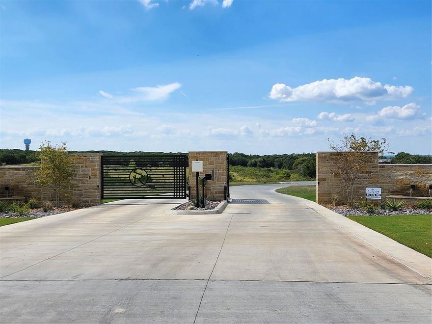 Great 2+ acres high on property.  Great views from land.  Go and see.  Sign on property.  Development Details: Experience the ultimate in luxury Living at Stewart Ranch.  Under Ground Power, Gated Community, Unite Co-op, Fiber Internet, Concrete Roads, Granbury ISD,HOA. Granbury Lake is not far away. 10 Mins from Downtown Granbury. Restaurants: Eighteen Ninety Grill and Lounge, Stumpy Lakeside Grill, Grumps Hamburgers, Fishermans Corner and many others.