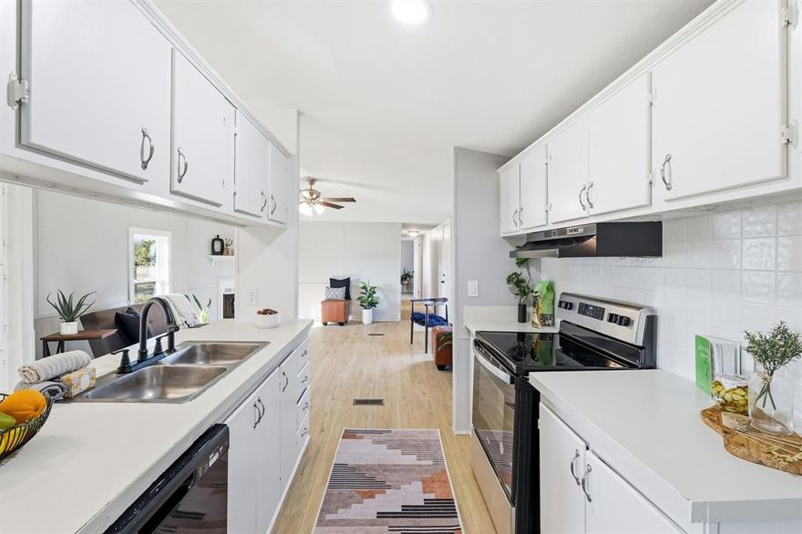 Motivated Seller! Welcome to Horseshoe Bend, a Brazos River community in the heart of Parker County, Texas, where peaceful country living meets everyday convenience. This move-in-ready 3-bedroom, 2-bath home, originally built in 1990, has been thoughtfully updated with modern touches throughout. Enjoy new flooring, fresh interior paint, and the durability of a metal roof, offering both style and long-term peace of mind. Whether you're seeking a weekend retreat, a quiet place to retire, an income-producing investment, or a property to operate a small business, this versatile home offers endless possibilities. The fully fenced yard is ready to accommodate business equipment, recreational vehicles, hobbies, pets, or play. Featuring 8-foot-tall galvanized chain-link fencing with security wire and approximately $15K in secure enclosure, it’s ideal for both industrial and recreational use. A backyard shed provides additional space for tools, a workshop, or extra storage. Surrounded by abundant wildlife, enjoy easy access to hiking, fishing, and river recreation, all just a short drive from Weatherford’s charming historic downtown, known for boutique shopping, local dining, and year-round events. No HOA. Priced to sell. Discover the freedom, flexibility, and lifestyle that make Horseshoe Bend one of Parker County’s hidden gems. *Buyer(s) agent and Buyer(s) to verify property details and information.