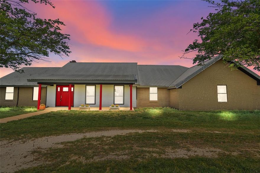 Are you looking for an awesome home on acreage in Godley isd ?  If so , this is the one you have been waiting for.   Large open living , kitchen  and dining area with custom cabinets, granite countertops and ceramic tile flooring.   Spa like master bedroom with dual sinks, custom tile shower and walk in closet.  Spacious extra bedrooms .   This great home also features a large second living area that could serve as a game room or another bedroom if needed.  Enjoy your morning coffee on the large covered front or back porches .    This great property also has a 30x40 pole barn and a small workshop for storage with an overhang and pen that could be used for a dog run or chickens as well.    Call today to schedule an appointment to see this wonderful property.