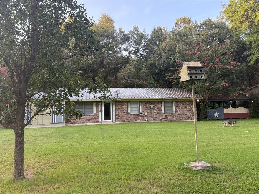 Lovely home in country setting just outside Van.  Property is located on Birch St., just past the city limits and has access from Birch St. and road frontage on Private Road 8519.  Home sits on approx 1 acre.
