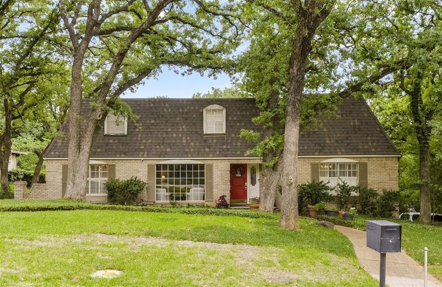Truly in a class by itself, this remarkable 5-bedroom family home in Arlington offers an impressive blend of comfort, style and thoughtful design.  Welcoming, elegant formal living and dining spaces greet you upon entry and offer the perfect backdrop for memorable gatherings with family and friends.  Cheery, expansive kitchen has plenty of room for two chefs and makes meal preparation fun.  Bathed in natural light from the wonderful windows, the informal eating area is spacious enough to support a crowd.  Oversized great room with a classic design is the perfect balance for great entertaining and comfortable family living.  Generously styled, the primary retreat is thoughtfully separated for added privacy and features an abundance of amenities.  Head upstairs to the kid's haven with game-media room, an ideal retreat to catch the game of the week or enjoy the newest movie release.  Centering around the game room are four oversized bedrooms split 2 and 2 with a Jack-and-Jill bath.  Bring the party outside!  Extended patios overlook a vast park-like setting featuring a canopy of trees, extended entertaining areas and multiple yard choices.  Plus, there's a three-car garage!  Did we mention the roof was replaced in 2025?  ACs replaced 2024 and 2025. Superb central-Arlington location completes the criteria making this home an exceptional opportunity for the most selective buyer.  The property is being sold as is.