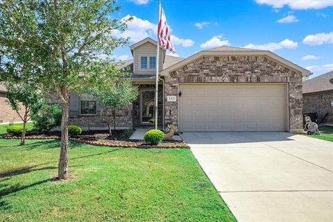 A home in Aubrey