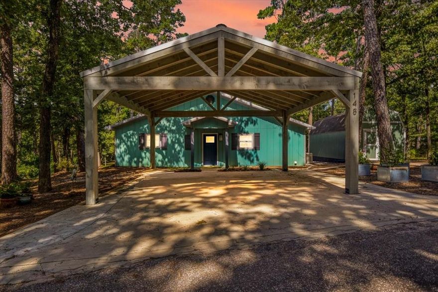 This charming and well-maintained 2-bedroom, 1-bath home sits on a spacious lot that blends open cleared space with shady, wooded privacy—perfect whether you're downsizing or investing in a weekend getaway. 

Step inside and you’ll find an industrial-style kitchen, open and functional, complete with a range, dishwasher, refrigerator, washer & dryer, and dehumidifier-all included in the sale. The cozy living area comes furnished with a sofa, end tables, and a coffee table, making this home move-in ready from day one. A huge bonus is the sealed concrete floors, making maintenance a breeze.

Outdoor living is a breeze with a fan on the covered patio, grill, fire pit, and a covered dog run with artificial turf—ideal for pet lovers. The generator (serviced in mid-June), tankless water heater, and propane tank (owned, not leased) offer peace of mind and modern efficiency.

The 12ft X 20Ft shed has a built in work bench and electricity, perfect for any projects and storage.

Located in the private, gated 4D Country Estates, this peaceful and private community is just minutes from the heart of Winnsboro but feels like a world of its own.  You will also have access to a couple of lakes, with the largest being stocked for fishing.  Come see what this property has to offer!