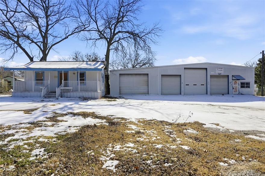 Established Automotive Facility, Proven Location, Income Potential...Rare opportunity to own a well-established and successful automotive business location that has served the community for decades. This turnkey commercial property is designed for efficiency and growth, featuring four spacious service bays and three car lifts, ideal for automotive repair, maintenance, or specialty services. The property includes a dedicated owner’s office along with additional office space currently suitable for income-producing rental, offering an added revenue stream or overflow office space. The site provides ample on-site parking, is fully fenced for security, and allows for easy vehicle access and workflow.
With a long-standing presence, and functional layout, this property is well-suited for an owner-operator, investor, or business expansion. A solid foundation for continued success with room to grow. Don't miss out on this an amazing opportunity to own your automotive business! Buyer to verify accuracy of all information including room & lot sizes, taxes, amenities, etc. Neither Seller nor Listing Agent make any warranties or representation as to accuracy.