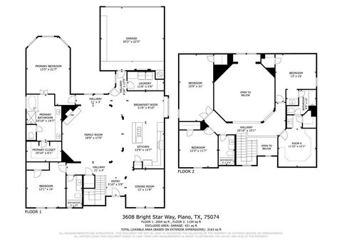 Tiny photo for 3608 Bright Star Way, Plano, TX 75074 (MLS # 21192058)