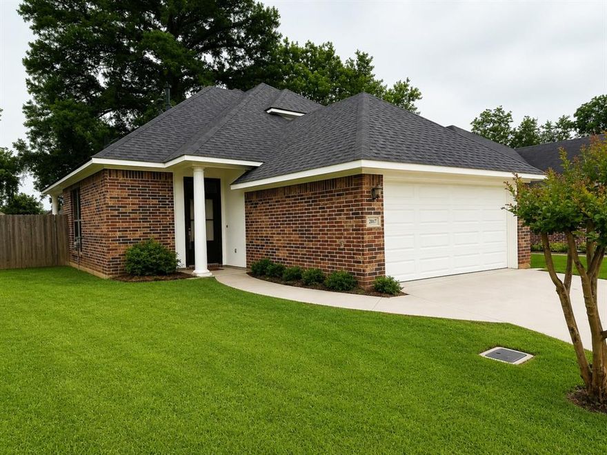 **Don't MISS OUT on this Charming Home in Bossier City Close to BAFB** A gated subdivision, nestled in a exclusive yet serene neighborhood of south Bossier City, LA.  This delightful 3 bedroom, 2.5 bathroom home offers the perfect blend of comfort and convenience, a thoughtfully designed layout with fresh paint inside and out along with new flooring. The heart of the home is its spacious living area, featuring an open-plan design that seamlessly connects the living room, dining area, and kitchen. Natural light floods through large windows, illuminating the inviting space with warmth. The remote downstairs primary suite boasts a generous layout complete with a walk-in closet and an elegantly appointed en-suite bathroom featuring dual sinks and a luxurious soaking tub. Two additional bedrooms, located upstairs for privacy, offer generous space for growth, work-from-home solutions, or hosting overnight guests. The second bathroom is thoughtfully designed with modern fixtures and a practical layout for accessibility and comfort. An attached two car garage offers plenty of space for vehicles and storage, while the driveway provides additional parking. Located minutes from excellent schools, shopping centers, dining and recreational facilities, this Bossier City gem offers an impressive blend of suburban peace and urban accessibility. Embrace the lifestyle you’ve been dreaming of in this exquisite home, move-in ready and waiting to welcome its new owners!