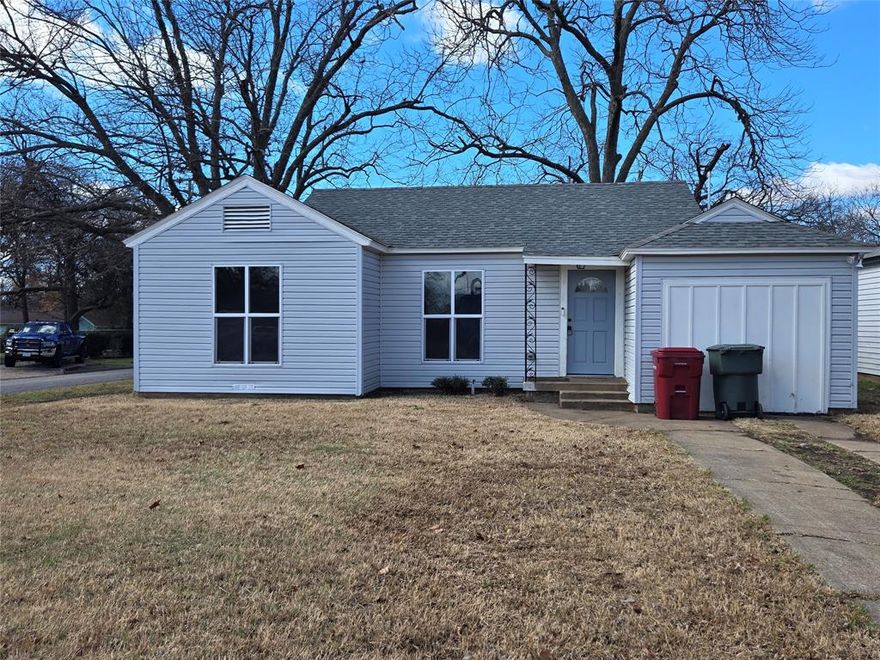 tep into this completely renovated 3-bedroom, 1-bath home where 1940s character blends seamlessly with modern upgrades. Situated on a spacious 0.17-acre corner lot with mature trees, this 926 sq. ft. residence has been thoughtfully updated from top to bottom.

The interior features brand-new laminate flooring, fresh sheetrock, and designer fixtures throughout. Peace of mind comes standard with major system updates including new plumbing, electric, HVAC, water heater, and insulation. The chef’s kitchen shines with exquisite granite countertops, stainless steel appliances, and new custom cabinetry.

Natural light floods the home through energy-efficient vinyl double-pane windows, highlighting the open feel and sophisticated finishes. Outside, enjoy the large backyard and raised deck—perfect for relaxing or entertaining. With a seamless blend of contemporary elegance and traditional style, this move-in-ready gem is waiting for you.