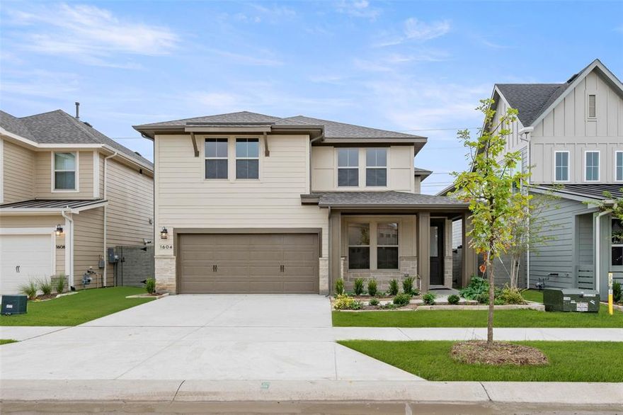 MLS# 21023378 - Built by Tri Pointe Homes - Ready Now! ~ At Tri Pointe Homes, were proud to offer the Holly floor plan in our Cottage Collection at Harvest designed with 3 bedrooms, 2.5 baths, and 2,137 sq ft of elevated living space. This home features a dedicated office, spacious gameroom, luxury kitchen, and upscale finishes like 8' doors, open rails on the first floor, and a covered patio with gas hookup for seamless indoor-outdoor living.What you will love about this plan: Covered Outdoor Living Loft Luxury Kitchen Two-Stories HomeSmart Features 2 Bay Garage