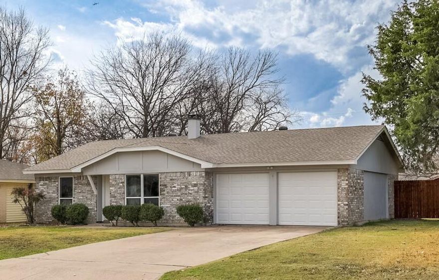 PRICE IMPROVEMENT! Experience ultimate peace of mind in this meticulously reimagined Burleson home, where every detail—from the brand-new roof and full electrical upgrades to the fresh perimeter fencing—has been handled for you. This total transformation blends modern luxury with incredible efficiency, featuring 14 inches of new attic insulation for lower utility costs and a striking interior boasting new flooring, designer paint, and quartz countertops. The chef-inspired kitchen shines with updated cabinetry and a new vent hood, while the primary suite offers a custom, refreshed retreat with a brand-new shower. With new garage doors, a stylish front entry, and updated fixtures throughout, this move-in-ready gem offers the quality of a new build with unbeatable value. Schedule your showing today and see why this is the best-valued renovation in Burleson!