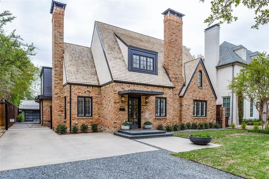 That rare occasion when a gorgeous home, full of bespoke touches, also happens to be in the most perfect location. A quick block away from the Highland Park Village and Bradfield Elementary, 4437 Livingston Avenue has it all: gracious entertaining spaces, including an elegant built-in stone bar with ice-maker and refrigerator drawers that is party-ready; 4 generously-sized bedrooms, all with ensuite and renovated bathrooms; a luxurious den for movie night; and a kitchen that is at once sleek and contemporary but also warm and inviting. The outdoor spaces are as exciting as the indoors. Stunning pool, resurfaced and with new equipment, and two screened-in porches, one with cozy fireplace, for the best in indoor-outdoor living. Home has Sonos System throughout the home and is built in.