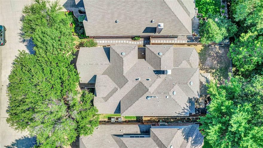 Ask about 4k lender incentive! Gorgeous lot backing up to private preserve.Tucked away in the highly sought-after Ridgecrest community, this beautifully updated 4-bedroom, 3.5-bath home offers 3,417 square feet of functional elegance and peaceful surroundings. Situated on a premium lot that backs to a lush nature preserve, this property delivers rare privacy and serene views that can be enjoyed from the expansive covered patio—ideal for relaxing or entertaining. Inside, the home has been freshly painted and features carpet installed just before listing, giving the entire space a crisp, move-in-ready feel. The open-concept living and dining areas are flooded with natural light and offer seamless flow for both daily living and special gatherings. The kitchen anchors the heart of the home with ample counter space and cabinetry, while the upstairs media room and large bonus space provide even more room to spread out. The primary suite is located on the main floor for added convenience, while the upstairs layout includes generously sized secondary bedrooms with great closet space and access to well-appointed bathrooms. A 2-car garage and additional storage throughout the home ensure everything has its place. Enjoy the perks of nature at your back door while still being close to top-rated schools, community pools, parks, and walking trails. This home is a true McKinney gem—offering space, privacy, and thoughtful updates in an unbeatable location.