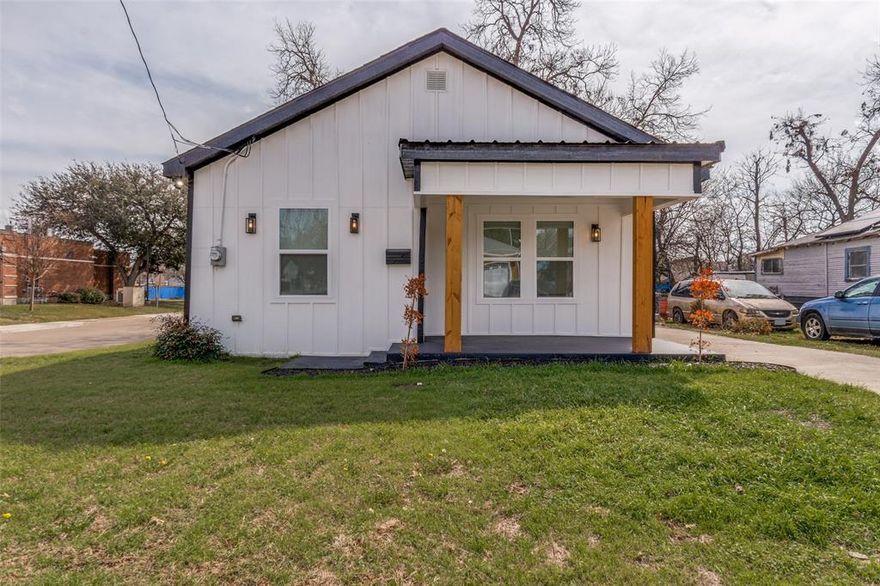 Seller is offering up to $10,000 toward closing costs or an interest rate buy down and covering a 1 year home warranty, making this beautifully renovated 3 bedroom, 2 bath corner lot home an exceptional value in Dallas. This truly move in ready property features a new roof, new HVAC system, and updated kitchen and bathrooms, providing peace of mind from day one. Inside, enjoy luxury vinyl plank flooring throughout and a stunning living room with an electric fireplace and board and batten accent wall that delivers modern style and warmth. The corner lot offers added curb appeal, natural light, and extra privacy. The expansive backyard provides ample space to create a dedicated dog area while still maintaining generous open space, plus 2 storage sheds for added functionality. Conveniently located directly across the street from an elementary school with easy highway access and no HOA, this home is ideal for buyers seeking comfort, convenience, and long term value. This is a must see home that will not last long. Schedule your showing today.

Seller is a licensed real estate agent in the State of Texas.