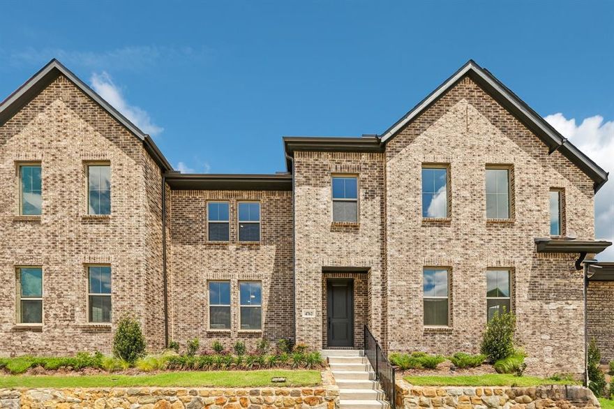 CB JENI HOMES EMILY floor plan.  Fantastic floor plan in the well sought after, Painted Tree Community in McKinney, offering best MISD Schools!!! Open concept floor plan with a large chef's kitchen equipped with oversized island, quartz countertops, tons cabinets and countertops space, five burner gas stove, and more. Spacious game room upstairs separating the primary and guest bedrooms is perfect for entertaining family and friends. Large primary suite with oversized walk-in closet and an abundance of cabinets and drawers in the bath area. Painted Tree community is a must see! You’ll be proud and enjoy owning this Low Maintenance Lifestyle Home. Ready now!