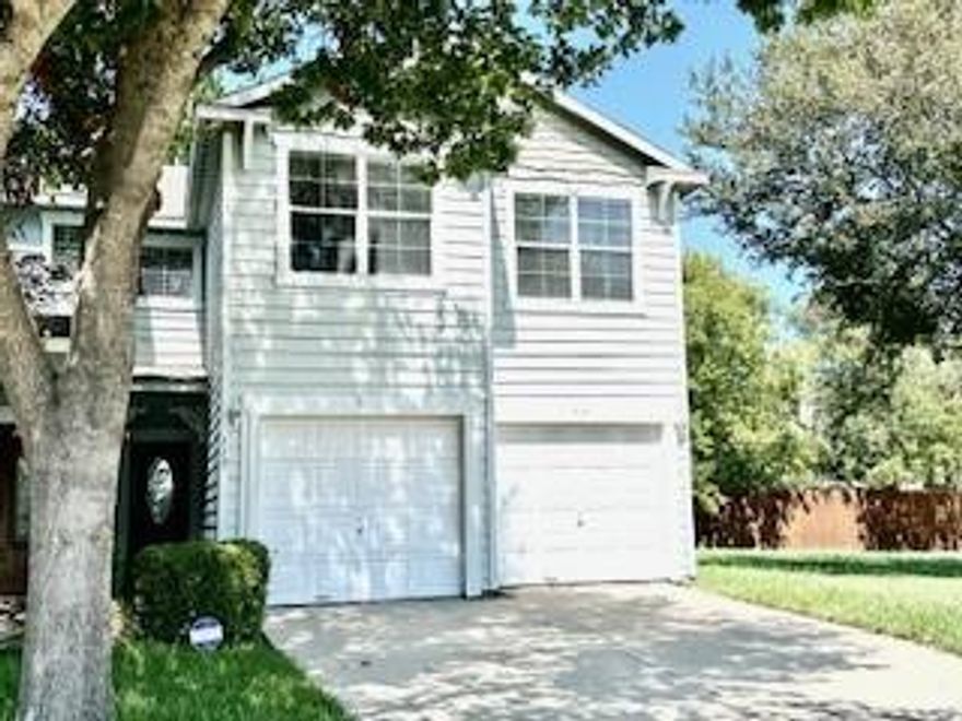 One of a kind townhome in the heart of Seagoville. Home features a master down and a master up. All decked back yard. This townhome has the largest lot, walk in closet, garden tub, separate shower, Gameroom upstairs. This home is price to sell.