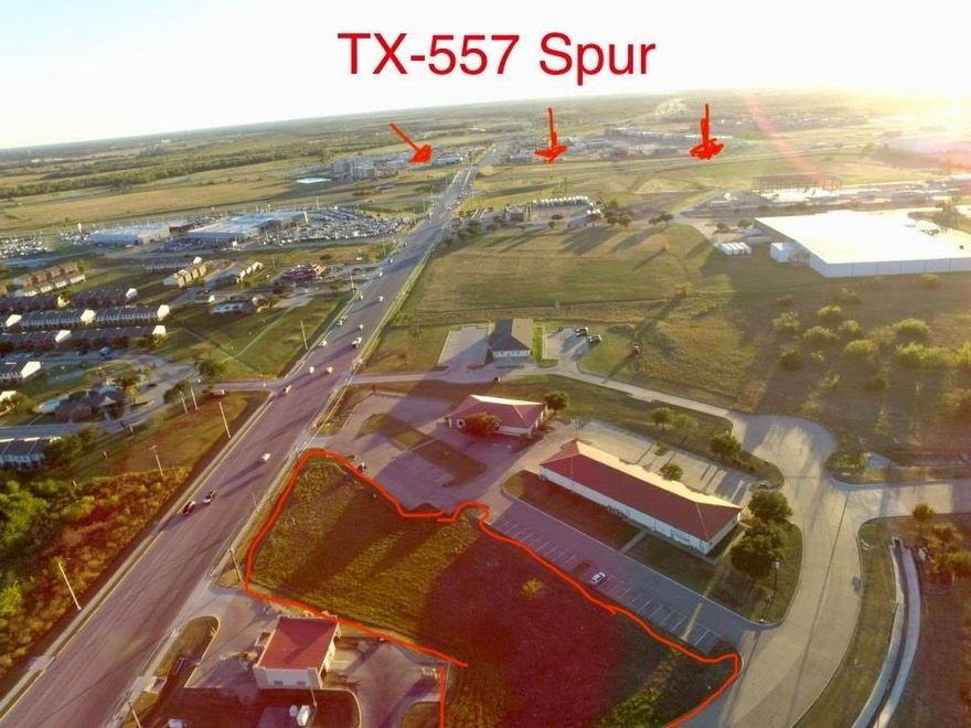 Prime Commercial Lot Available in Booming Terrell, TX! Looking for the perfect spot to set up shop? Look no further! This 1.09 acre lot sits right in the heart of the high traffic US Highway 80 and I-20 and 557 corridor along FM 148. With utilities already available and as per the City of Terrell is zoned Light Industrial, or LI. This spot is a blank canvas for Bakeries, Coffee Shops, Restaurants, Dental and Medical Offices, Microbreweries, Vet Clinics, And SO much more! You’ll be neighbors with big names like Walmart, Bucee’s, and the Crossroads at Terrell shopping center! Surrounded by office spaces, a car wash, and a health food mart, your business will be in great company. Oh, and did we mention the apartments across the street? Yep, ready made foot traffic! With Terrell growing like never before, now’s the time to get in on the action.  Don’t miss out on this rare opportunity your business deserves to be in the spotlight! Utilities: Available. Get in touch before it's gone!