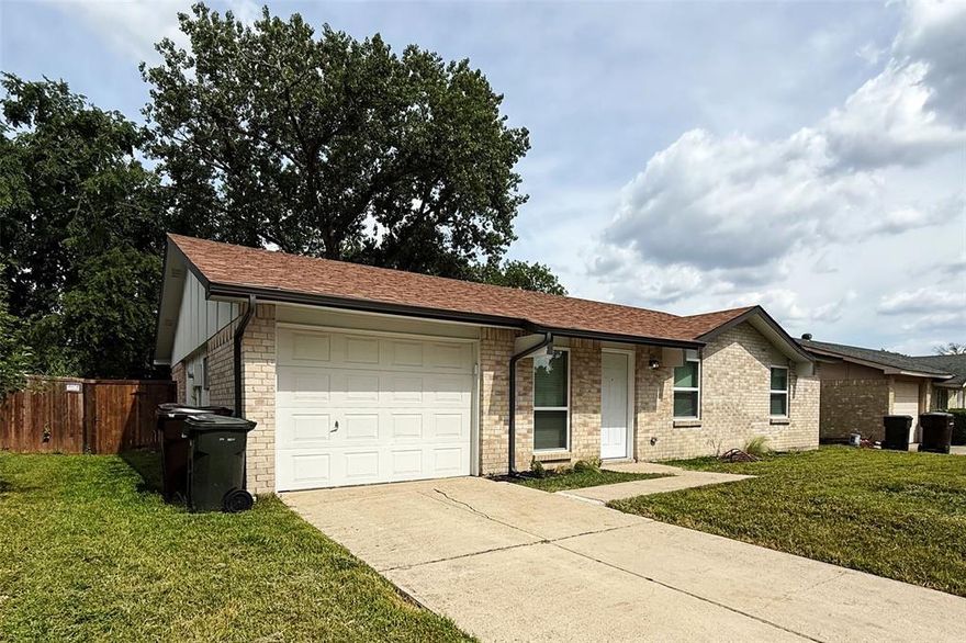 Beautifully remodeled 4-bedroom, 2-bathroom home that blends modern elegance with timeless charm. Nestled in a quiet, tree-lined neighborhood, this home is the perfect sanctuary for families or an incredible investment opportunity.

Step inside and fall in love with the brand-new flooring, fresh paint, elegant trim, and modern baseboards. Every detail has been thoughtfully upgraded, from new interior doors and sleek lighting fixtures to the ceiling fans and energy-efficient LED lights throughout. Natural light floods the home through newly installed windows, creating a bright and inviting atmosphere.

The heart of this home—the stunningly redesigned kitchen—features brand-new white shaker cabinets, luxurious quartz countertops, a stylish backsplash, and brand-new stainless-steel appliances. Whether you love to cook or entertain, this kitchen is sure to impress!

Relax in the private family room overlooking the spacious backyard, perfect for gatherings or quiet evenings. The primary suite boasts an ensuite bath, while three additional bedrooms provide ample space for a growing family.

This home offers peace of mind with all major systems in great condition—a nearly new HVAC (about 1 year old), a roof just 6 years old, and a foundation warranty following recent minor repairs.

Prime Location & Lifestyle
• Top-Rated Schools: Elementary, middle, and high schools just 2-4 minutes away (or a short walk!)
• Unbeatable Convenience: Minutes from downtown Plano, Woodruff Park, Hwy 75, PGBT, shopping, dining, and easy DART access
• No HOA! Freedom to make this home your own
• Large, fenced backyard—ideal for kids, pets, and outdoor entertaining.

Don’t miss this opportunity to own a beautifully updated home in one of Plano’s most desirable neighborhoods.