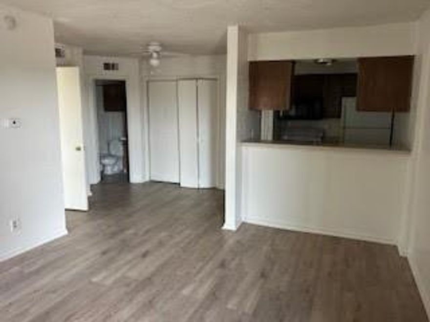 This 1-bedroom, 1-bathroom condo in Dallas is a rare opportunity, perfect for investors looking to rent out immediately or for a buyer interested in adding personal cosmetic updates. The living room is ideal for entertaining, featuring a charming brick fireplace that adds both warmth and character to the space. 

The kitchen comes fully equipped with a built-in microwave, refrigerator, dishwasher, garbage disposal, and electric range. The spacious primary bedroom boasts a walk-in closet and opens onto a private covered patio with an additional storage closet, creating a serene outdoor retreat.

Conveniently located across the street from Starbucks, Wells Fargo, and Walgreens, this condo also offers easy access to DART transportation. You're just 6 minutes from Richland College, 8 minutes from Medical City Dallas Hospital, and 15 minutes from Downtown Dallas.

THIS UNIT IS ALSO FOR SALE