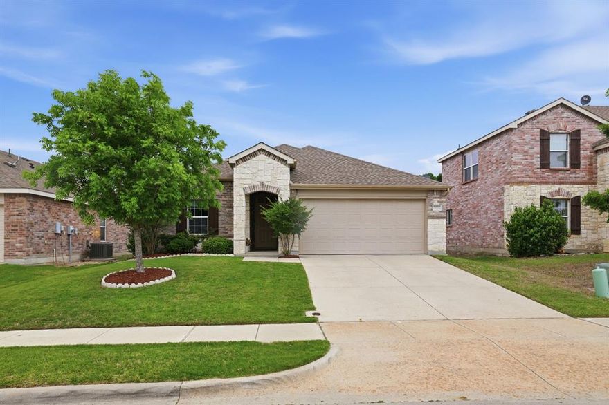 Built in 2014, this beautifully maintained single story brick home in the desirable Trails of Melissa offers just under 1900 square feet of comfortable living space with 4 bedrooms and 3 baths. The kitchen serves as the heart of the home with an eat in dining area, large island, pantry, and plenty of counter space, while the spacious living room provides a warm and inviting gathering area. The primary suite includes an ensuite bath with dual sinks and a separate tub and shower, creating a relaxing retreat at the end of the day.

Located in Melissa ISD, this home offers convenient access to local schools, neighborhood amenities, and commuter routes. With its classic traditional style, functional floor plan, and excellent curb appeal, this home is a wonderful opportunity in one of Melissa’s desirable communities. Fresh paint in all bedrooms.