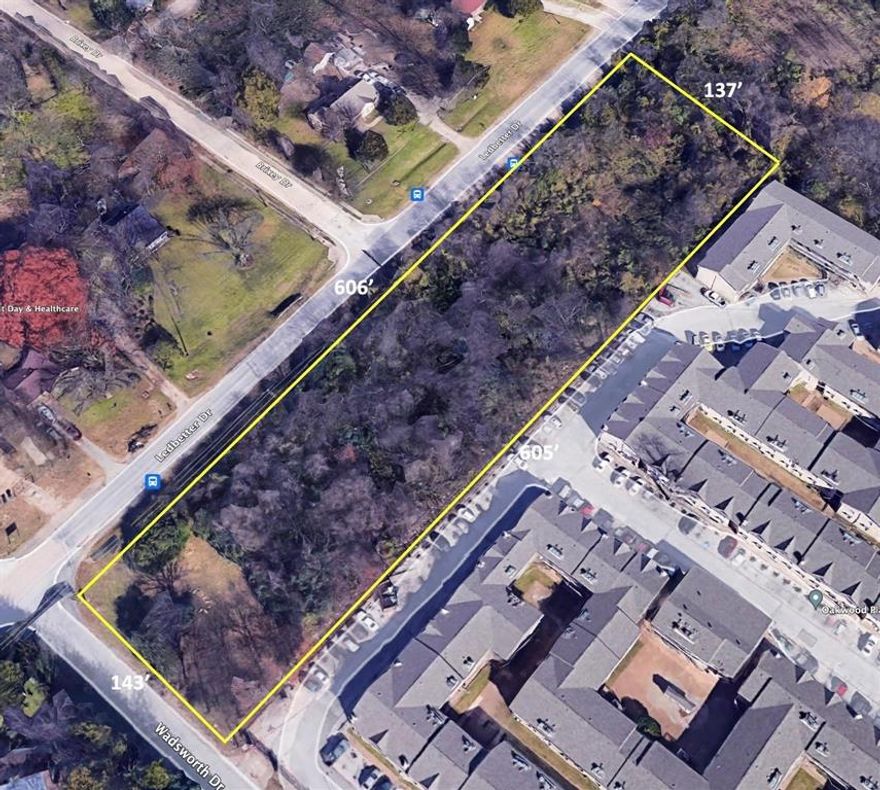 Prime Development Opportunity on this 1.91 Acre parcel of land  that  is zoned TH (Town Home) and is for sale with  approved Preliminary Plat;