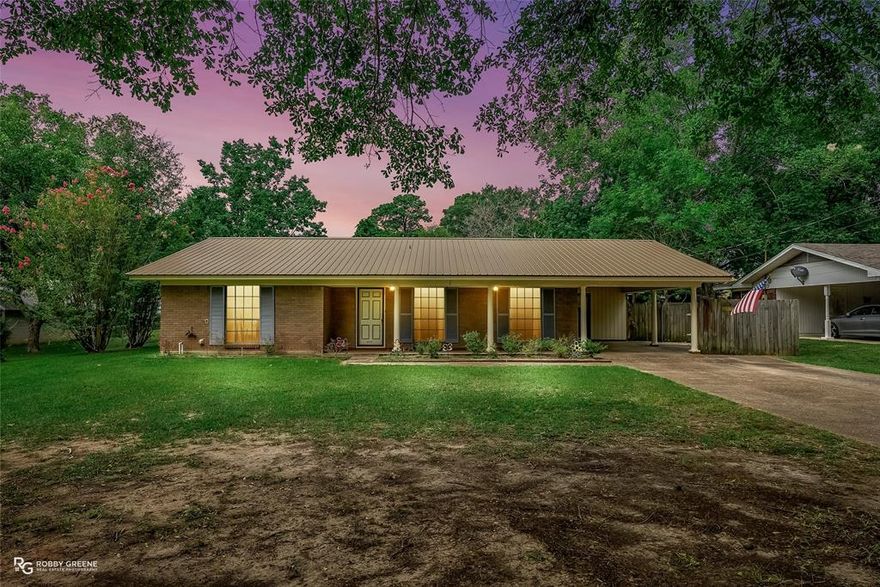 Welcome to this charming brick home, well-maintained and move-in ready! Featuring 2 bedrooms and 1.5 baths, also offers a flexible bonus space that can serve as a formal dining room, office, or playroom, perfect for your lifestyle needs.
Recent updates add tremendous value, including a 3-year-old metal roof, Generac backup generator, new range stove.  tankless water heater. The kitchen cabinets have been updated. Enjoy the fenced backyard, ideal for children, pets, or entertaining.
This home offers comfort, and convenience.  Schedule your private showing today!