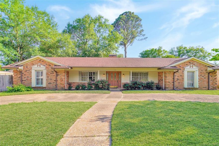 IMMACULATE with BIG SHOP Is there a 4-bed home in Tyler under $350K with a large shop and flexible living space? This 4-bedroom, 4-bath home in Tyler, TX offers 2,338 sq ft, wood flooring, granite kitchen, built-ins, a covered patio, and a 1,254 sq ft shop with RV parking, all in Tyler ISD.

Welcome to 1114 Brookshire Dr in Tyler, TX, a spacious and functional home designed for both everyday living and specialized needs. With 2,338 sq ft on an 11,304 sq ft lot, this property offers a rare blend of comfort, storage, and workspace.

Inside, you will find warm wood flooring throughout the main living areas, a bright living room with fireplace, and large windows that bring in natural light. The dining area features a full wall of built-in cabinetry, adding both charm and practical storage. The kitchen includes granite countertops, tile backsplash, stainless steel appliances, and generous cabinet space.

A standout feature is the large bedroom with private exterior access and its own ensuite bathroom, offering flexibility for guests, multigenerational living, or a private office setup. The primary suite also includes a unique layout with two separate full bathrooms, providing added privacy and functionality. Additional bedrooms and baths are well-sized and versatile.

Step outside to a covered patio of approximately 396 sq ft, ideal for relaxing or entertaining. The property includes extended driveway space, rear parking, and dedicated side parking for an RV or boat.

4-bed single family home in Tyler under $350K

A major highlight is the 1,254 sq ft shop with three automatic garage doors and I-beam support, making it a true mechanics dream or ideal workshop space.

Located in Tyler ISD with convenient access to shopping and dining, this home offers space, flexibility, and unique features at an attractive price point.