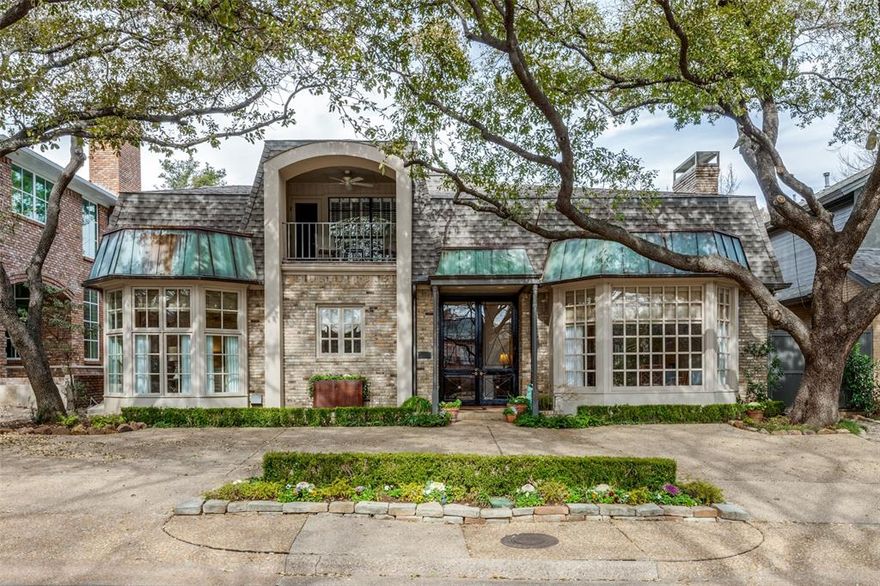 Nestled in the secure community of Glen Lakes this home offers a blend of luxury and tranquility.  The inviting entry opens into the gracious living room with its raised fireplace, tall ceilings, and bay window overlooking the lake and fountain. Enjoy refreshments from the adjacent wet bar or walk out to the screened-in patio.  On the other side of the entry is the exquisite dining room with beautiful plaster molding, closed garden atrium and adjoining modern kitchen and morning room.  The ample primary suite also opens to the screened patio. The primary bath features a lovely soaking tub and separate private areas. Another bedroom and en suite bath complete the first floor.  The third bedroom with en suite bath is upstairs as well as an additional large family room, retreat which opens onto the balcony overlooking the lake and fountains. Throughout the home, gleaming hardwood floors lend warmth and refinement to its timeless design.