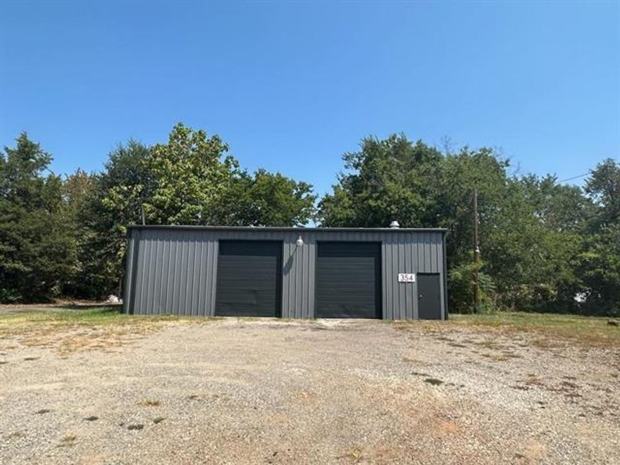 Business opportunity or personal storage. 30 x 50 metal shop building with 3 - 10 x 12 overhead doors close to downtown. Corner lot facing Graham St. Electric and water onsite. Interior is all open except for small partition from pervious office bath. Contractor's office or mechanic's shop are just a few of the possibilities.