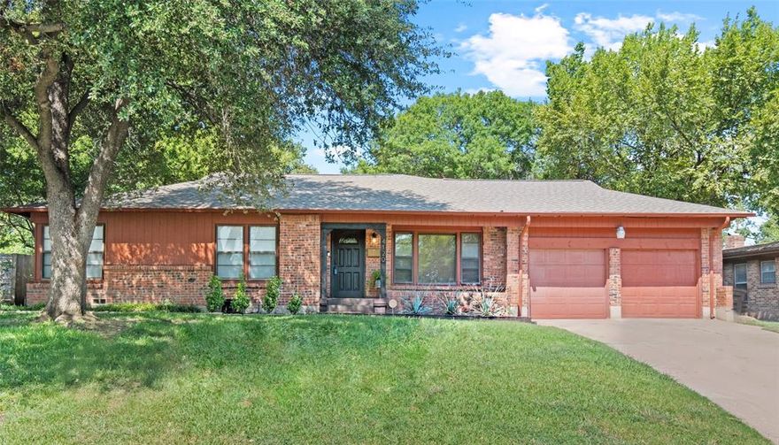 This home truly has it all! Situated on a large lot in the highly desirable Ridglea Hills neighborhood, featuring an open-concept layout, original hardwood floors throughout, neutral tones, and stylish, on-trend fixtures—plus no carpet. The fully remodeled kitchen is stunning, with exposed beams, top-of-the-line appliances and a seamless flow into the formal dining and family room. Friends and family can gather around the fireplace or step out to the large, private backyard with both a covered and open patio—perfect for entertaining and plenty of space for a pool! A dedicated utility room adds everyday convenience with hanging space, a sink, and room for an additional refrigerator or freezer. Need extra storage? This home has it, plus the oversized garage offers ample space and can easily accommodate larger SUVs. With great schools, welcoming neighbors, and convenient access to local hotspots and major highways, the location simply can’t be beat. Come see it for yourself!