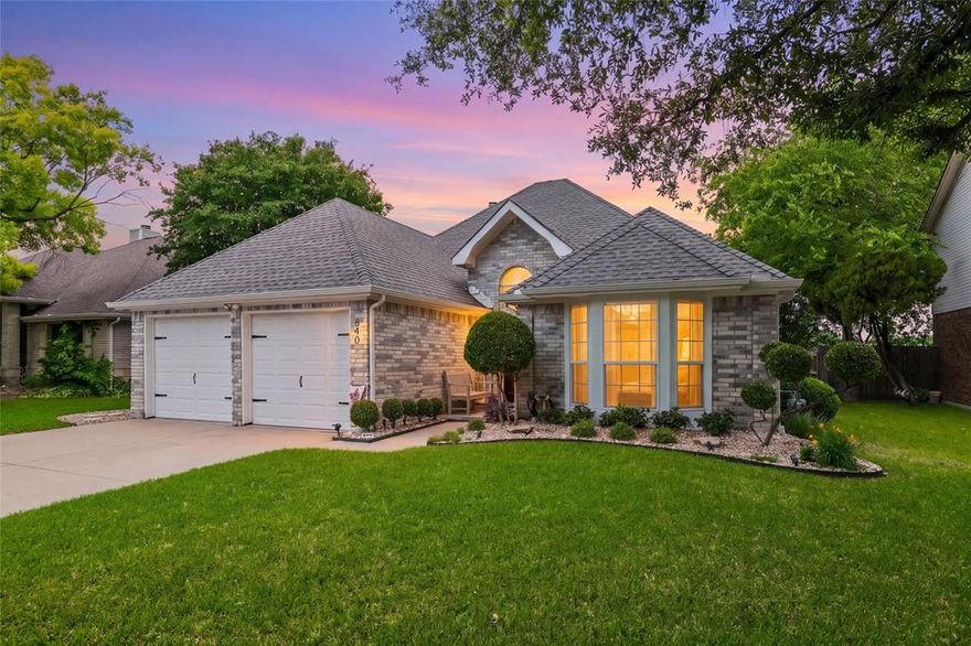This beautifully maintained SINGLE-STORY home features 3-bedrooms, 2-bath, 1632 sf. of inviting living space and a backyard made for Texas evenings in Fort Worth.  From the moment you arrive, you'll notice the meticulously manicured yard and inviting curb appeal that make this property stand out. The fully updated kitchen featuring custom cabinetry, and under-cabinet lighting, granite countertops, designer tile backsplash, gas cooking range, tons of windows bringing in natural light. The primary bedroom features separate tub and shower, built in closet systems, keeping it well organized.  Significant system upgrades provide exceptional peace of mind, including a Class 4 impact-resistant roof replaced in 2023, HVAC systems replaced in 2023, a professionally completed foundation repair with a transferable warranty completed in 2026. Step outside to your covered patio overlooking the sparkling above-ground pool and a fully landscaped yard that feels like your own private retreat. Whether it's summer cookouts, relaxing after work, this backyard was built for making memories. This home is spotless, warm, and ready for its next chapter.